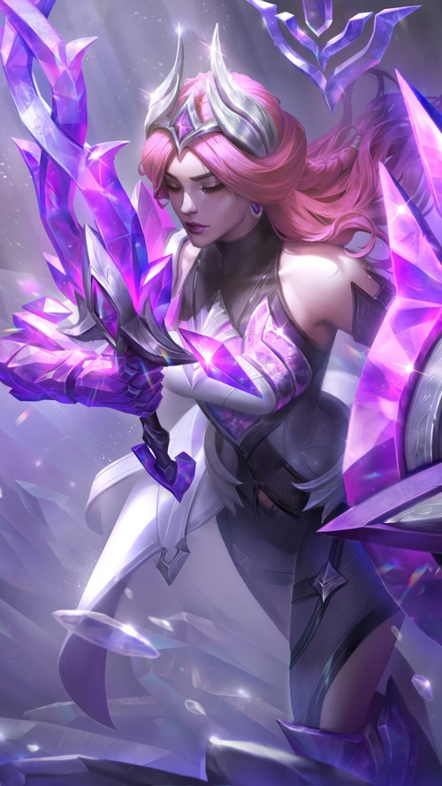 Leona Crystalis Motus Skin Splash Art