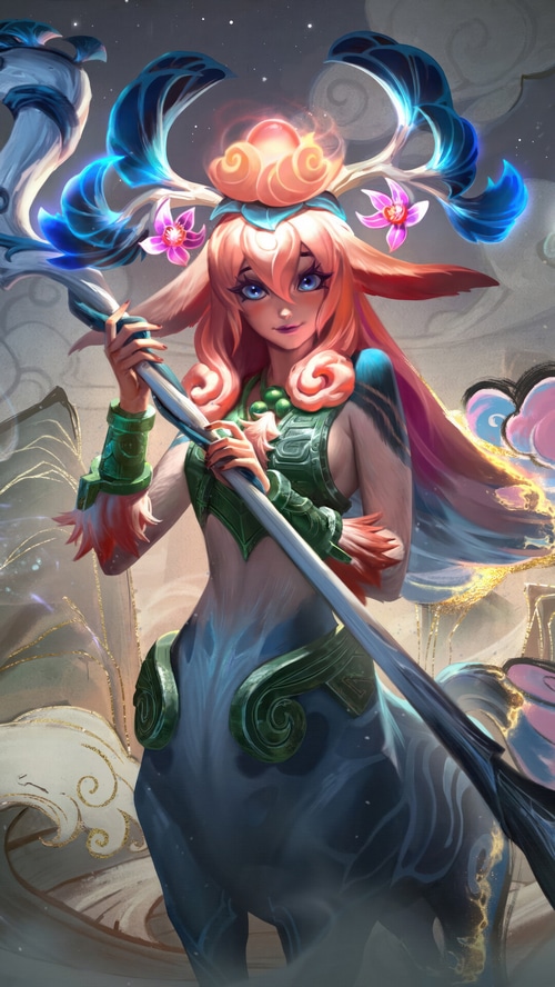 Lillia in Shan Hai Scrolls Skin Splash Art