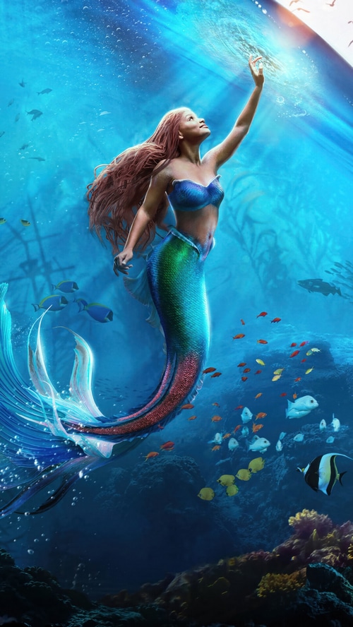 Ariel the Mermaid in The Little Mermaid (2023)