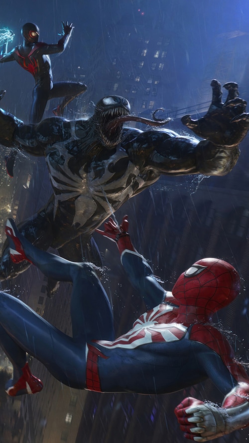 Marvel's Spider-Man 2: Venom vs. Spider-Man and Miles Morales