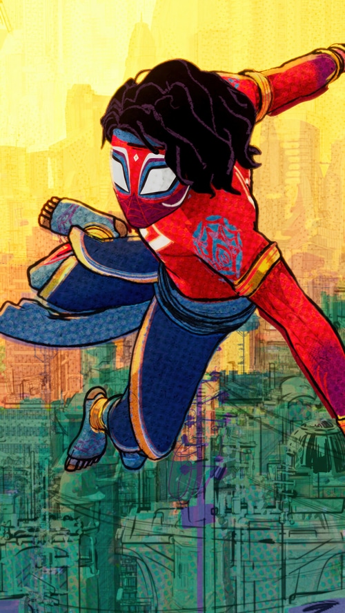 Pavitr Prabhakar as Spider-Man India in Spider-Man: Across the Spider-Verse
