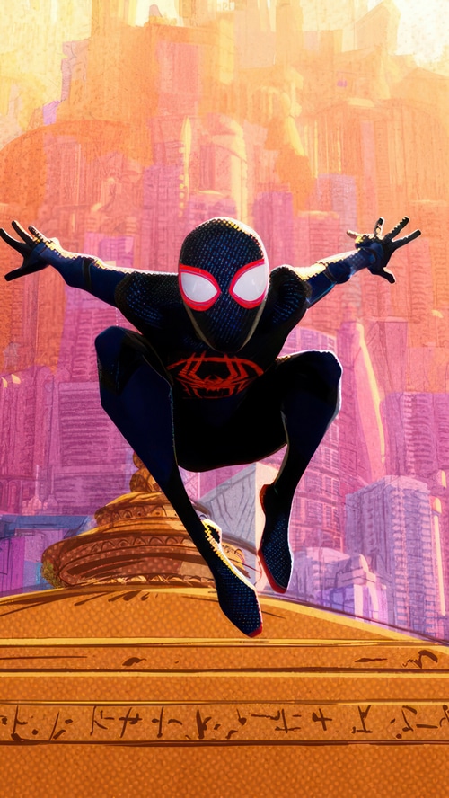Miles Morales in Spider-Man: Across the Spider-Verse