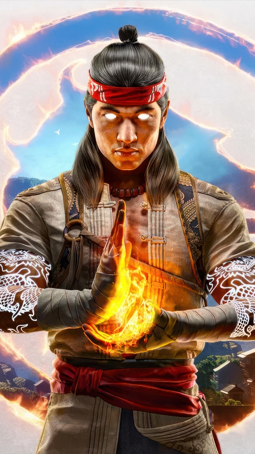 Liu Kang from Mortal Kombat 1