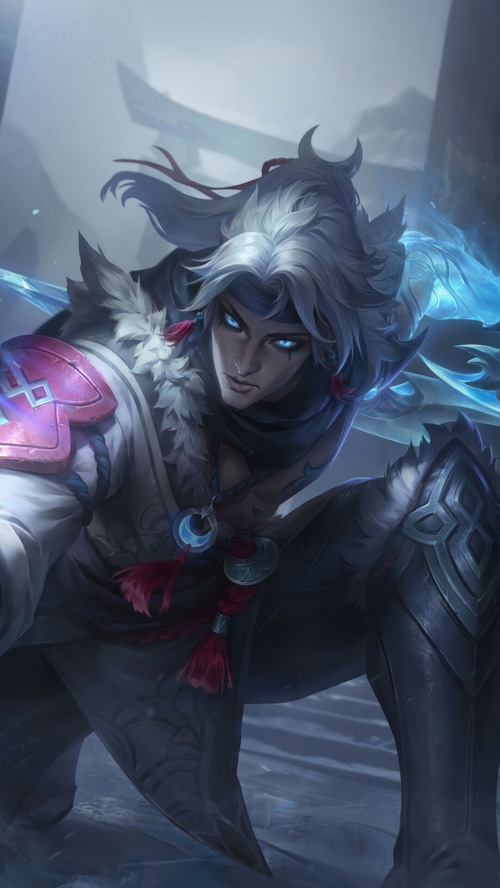 Snow Moon Varus Splash Art