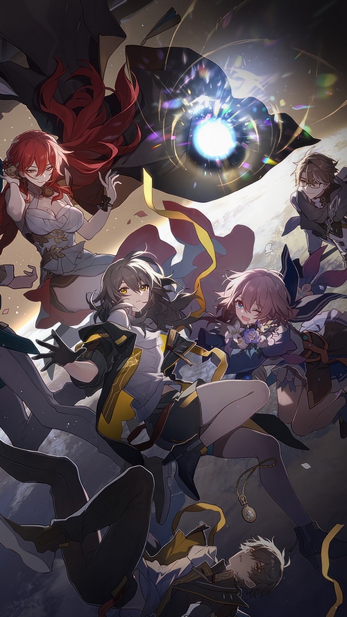 Honkai: Star Rail Characters in Cosmic Setting