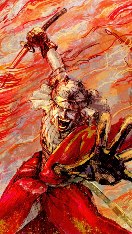 Makoto Shishio from Rurouni Kenshin