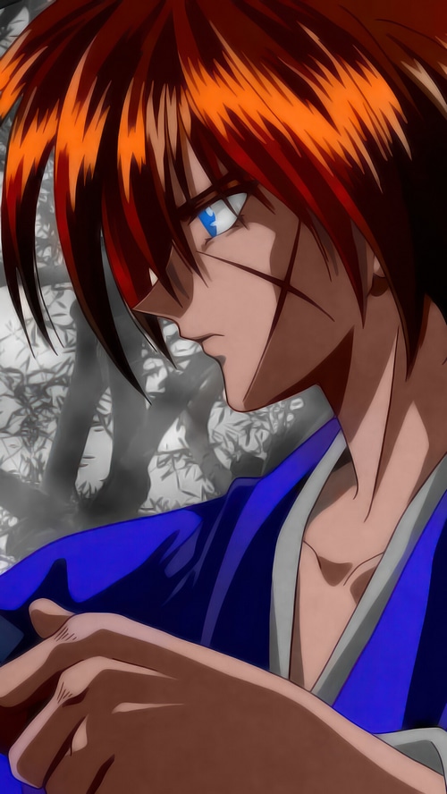 Kenshin Himura in Rurouni Kenshin