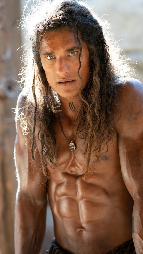 Staz Nair as Darrian in Rebel Moon