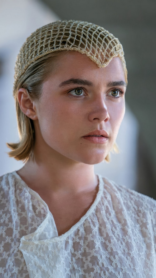 Florence Pugh as Princess Irulan in Dune: Part Two
