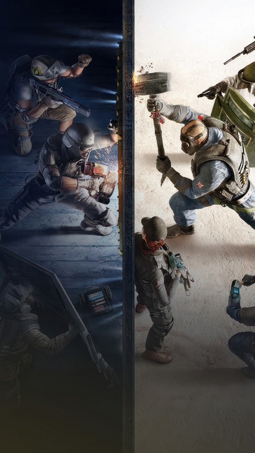 Rainbow Six Siege Operators Breach a Wall
