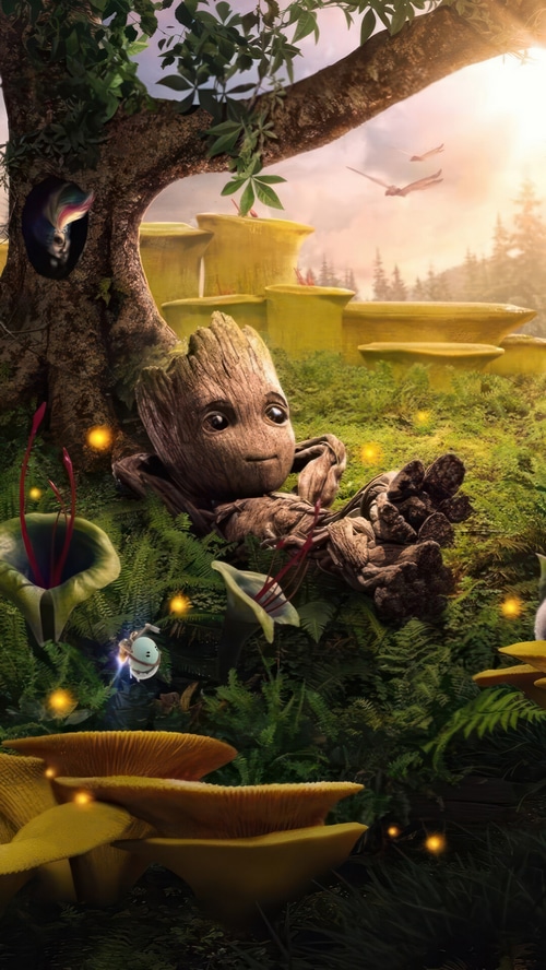 Baby Groot from I Am Groot TV Series