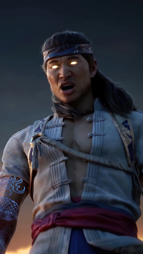 Fire God Liu Kang in Mortal Kombat 1