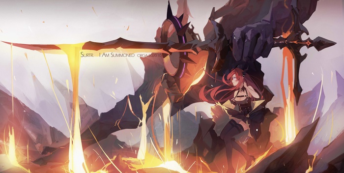 Surtr (Arknights) 4K