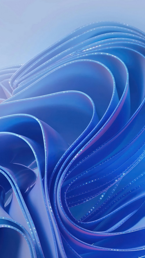 Microsoft Windows 11 Abstract Digital Art