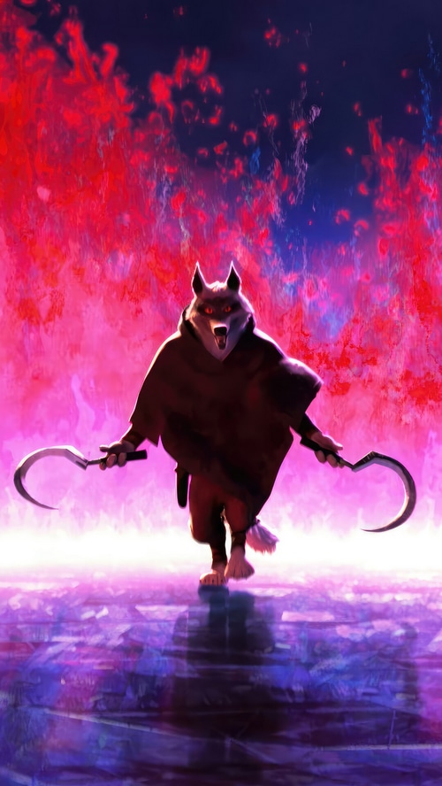 Death the Wolf from Puss in Boots: The Last Wish