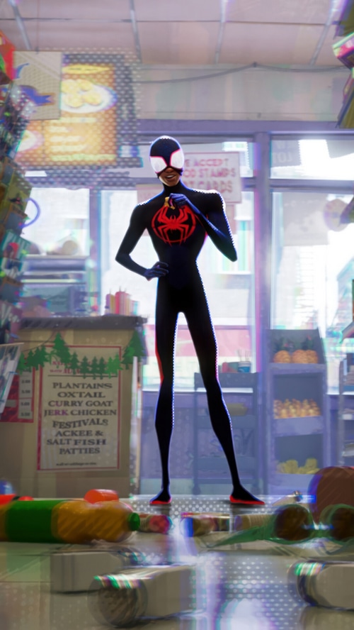Miles Morales in Spider-Man: Across the Spider-Verse