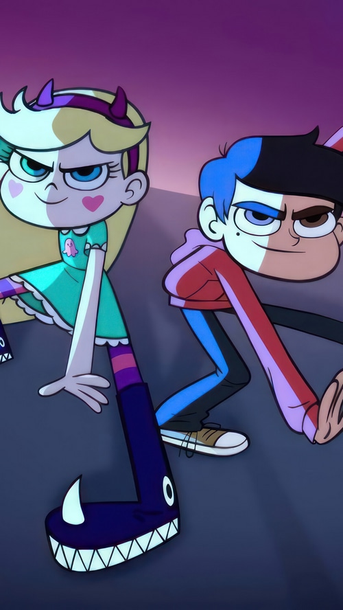 Star Butterfly and Marco Diaz from Star vs. the Forces of Evil