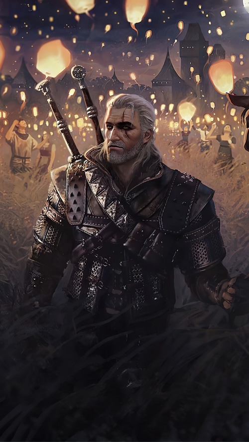 Geralt of Rivia in The Witcher 3: Wild Hunt