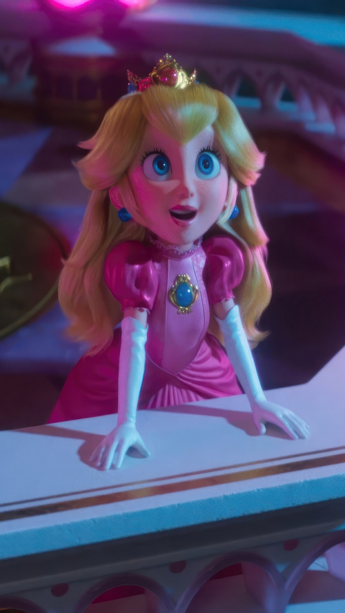 Princess Peach from The Super Mario Bros. Movie
