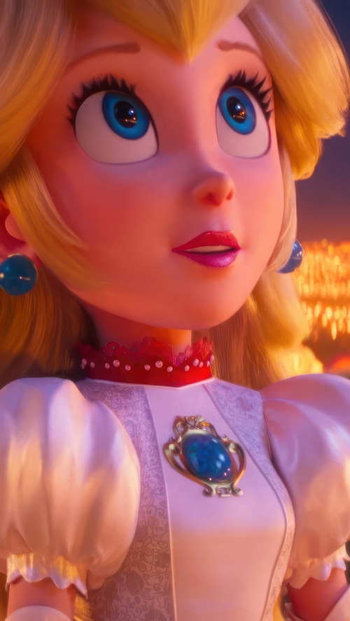 Princess Peach from The Super Mario Bros. Movie