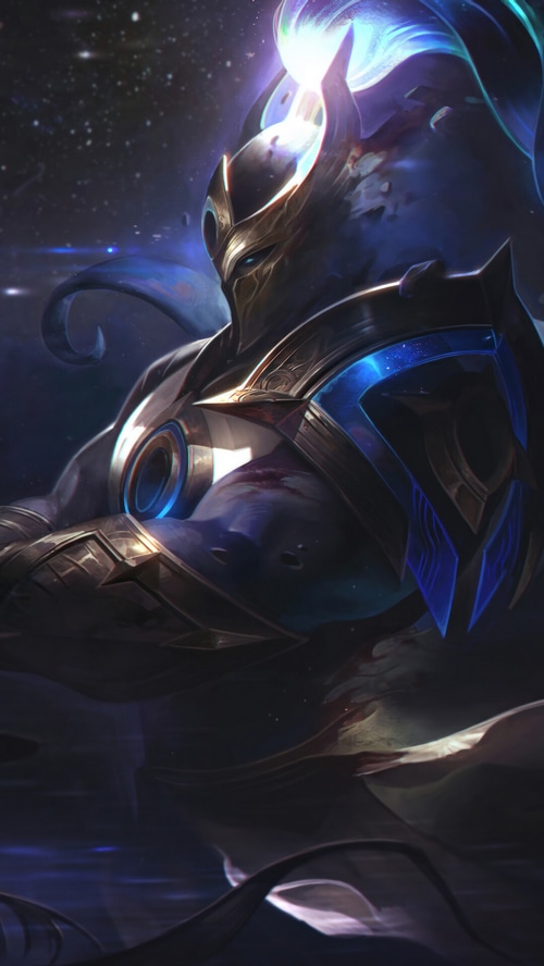 Cosmic Defender Xin Zhao Splash Art