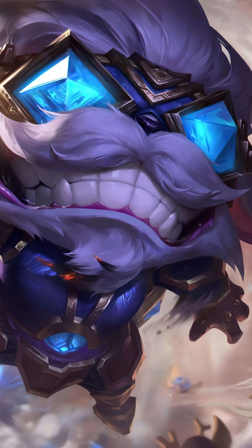 Hextech Ziggs League of Legends Splash Art