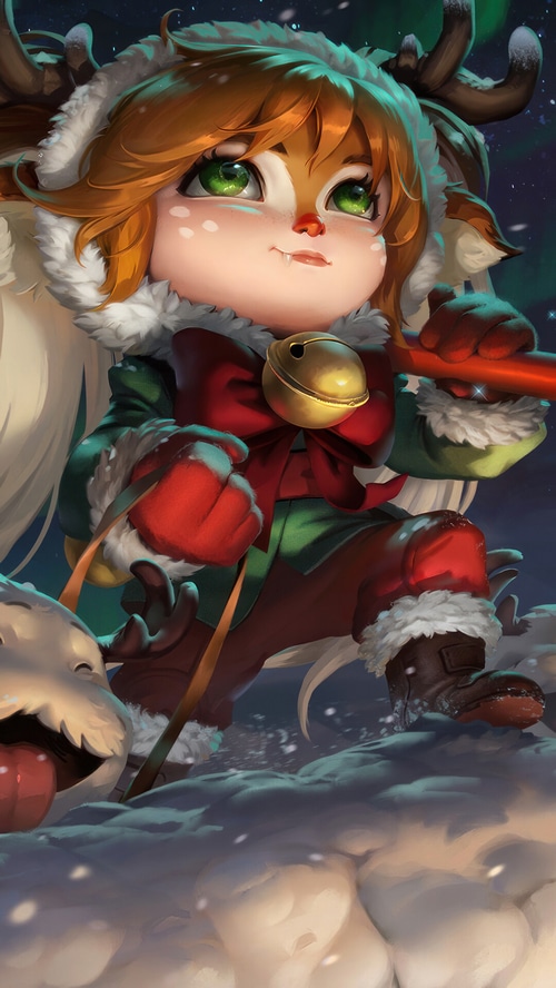 Poppy the Snow Fawn from League of Legends