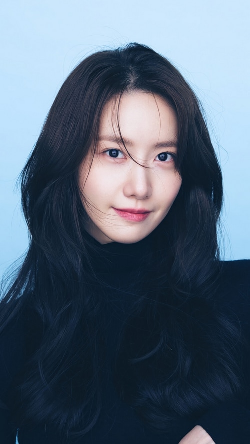 Yoona (Im Yoon Ah) posing for a portrait