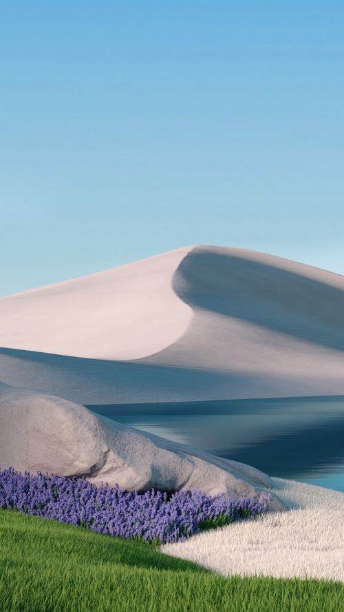 Windows 11 Landscape Digital Art