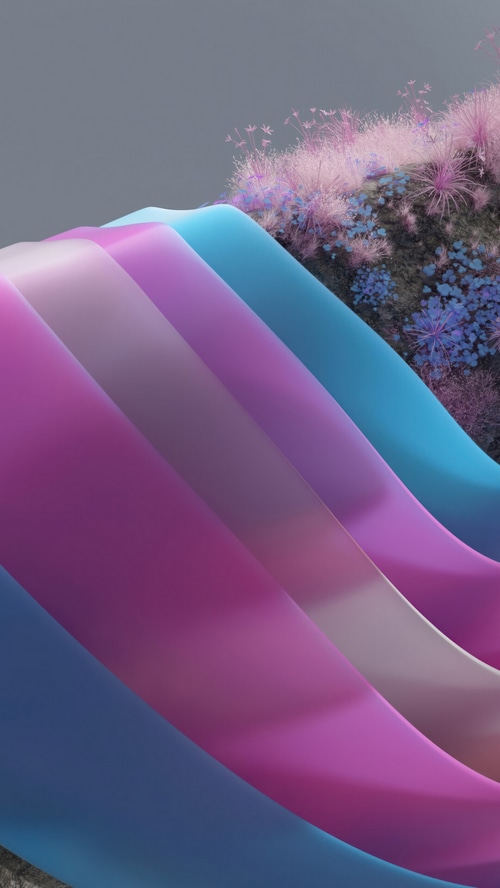 Microsoft Windows 11 Abstract Digital Art