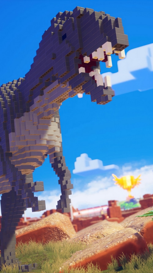 LEGO 2K Drive Dinosaur and Trophy
