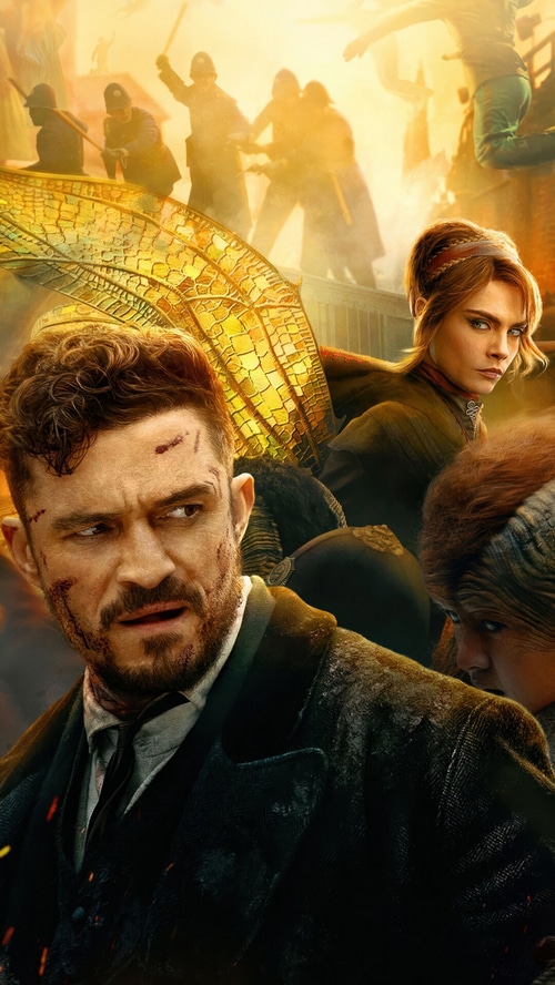 Carnival Row Season 2 Poster with Orlando Bloom and Cara Delevingne