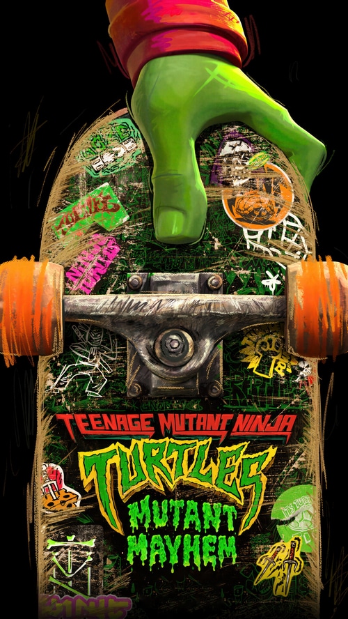 Teenage Mutant Ninja Turtles Mutant Mayhem Skateboard