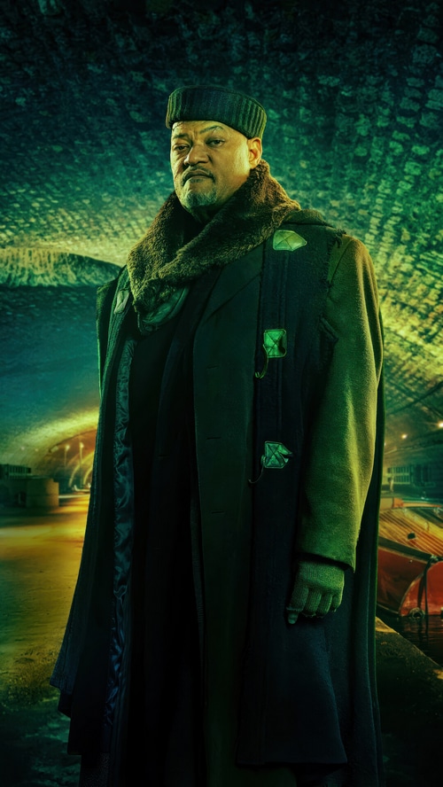 Laurence Fishburne as Bowery King in John Wick: Chapter 4