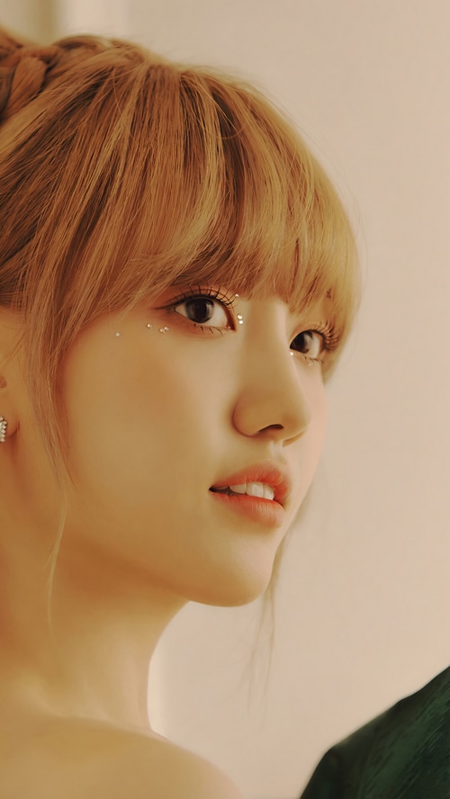 Park Hae Yoon of Cherry Bullet in a fashion concept photo