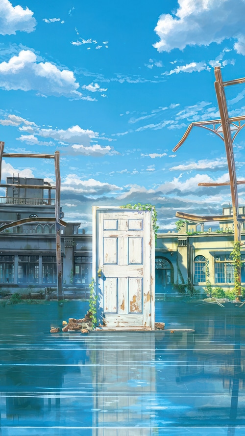 Suzume No Tojimari: A Door in a Flooded Ruin