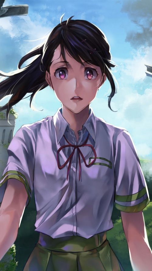 Suzume Iwato from Suzume No Tojimari