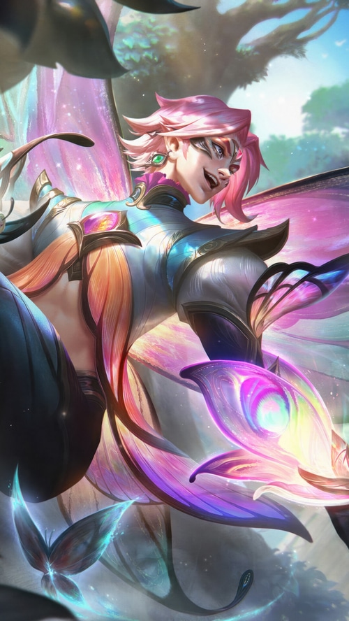 Faerie Court Ezreal Splash Art