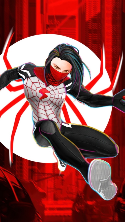 Silk from Spider-Man: Across the Spider-Verse