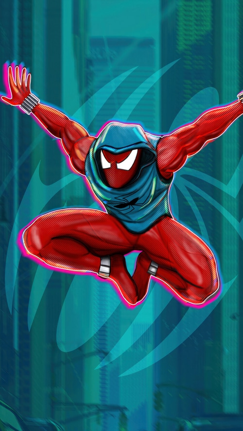 Scarlet Spider in Spider-Man: Across the Spider-Verse