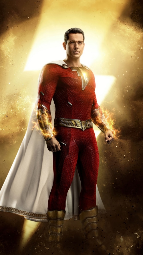 Shazam! Fury of the Gods Poster with Zachary Levi