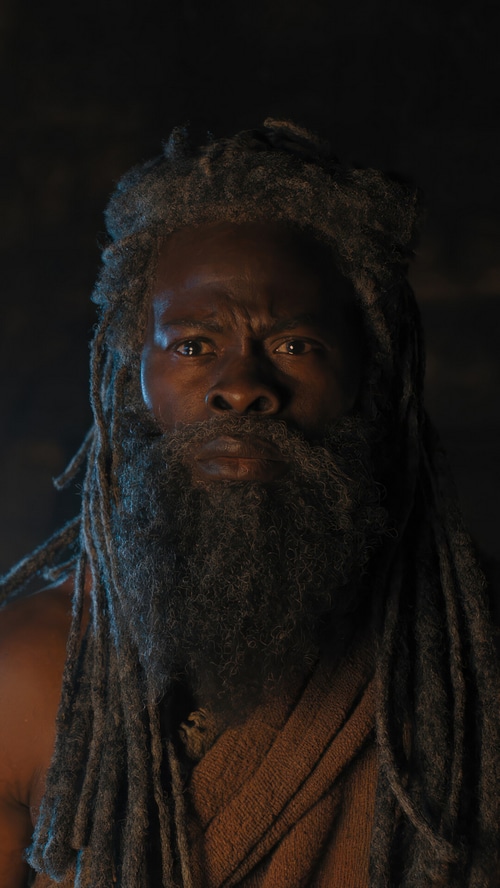Djimon Hounsou as Shazam in Shazam! Fury of the Gods