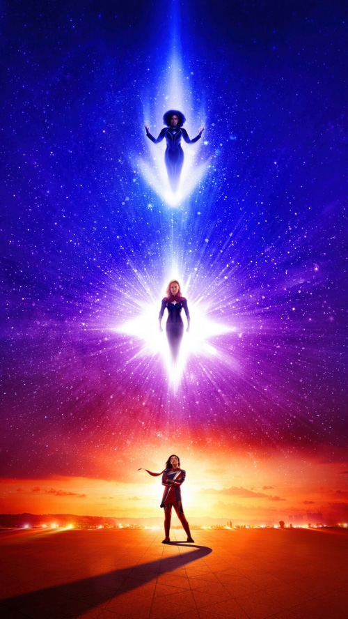 The Marvels Movie Poster