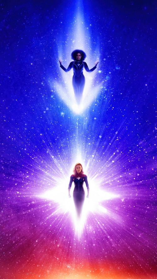 The Marvels - Captain Marvel and Monica Rambeau