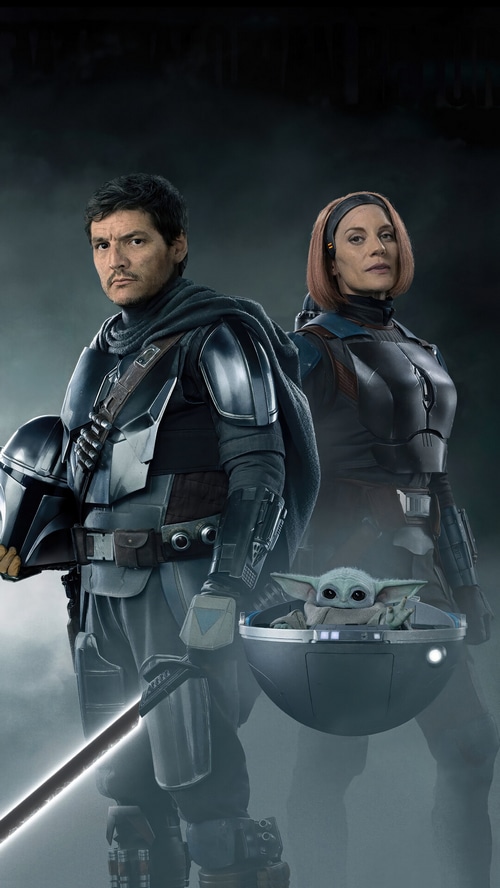 The Mandalorian, Bo-Katan Kryze, and Grogu