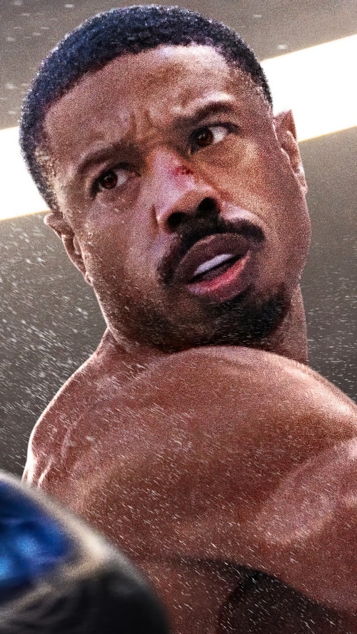 Michael B. Jordan as Adonis Creed in Creed III