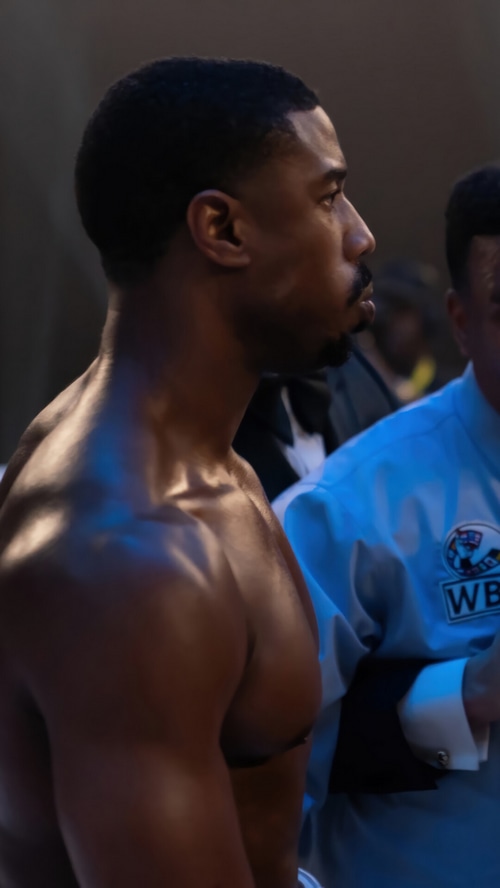 Michael B. Jordan as Adonis Creed in Creed III