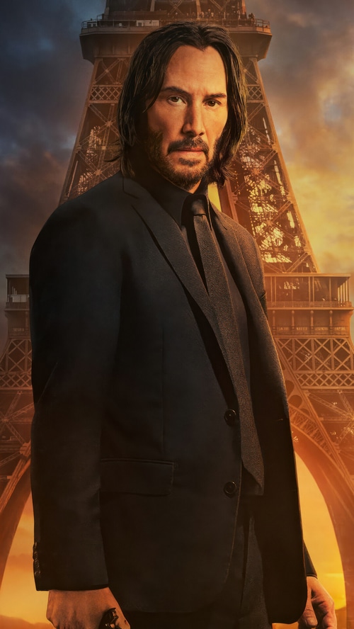 John Wick: Chapter 4 Poster with Keanu Reeves