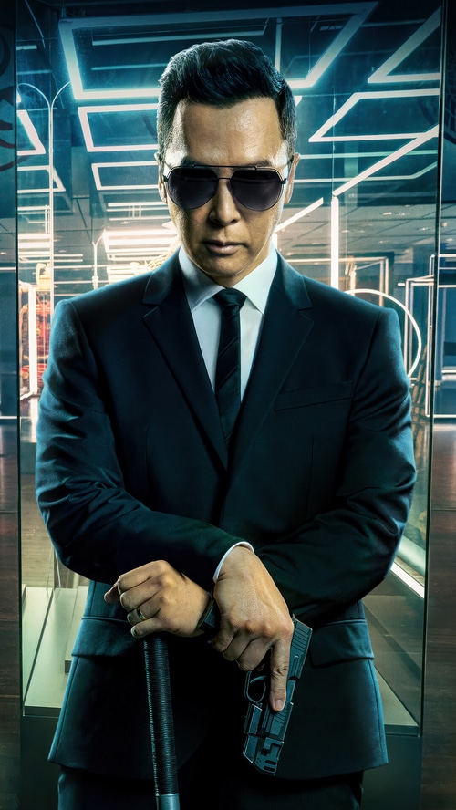 Donnie Yen as Caine in John Wick: Chapter 4 Poster