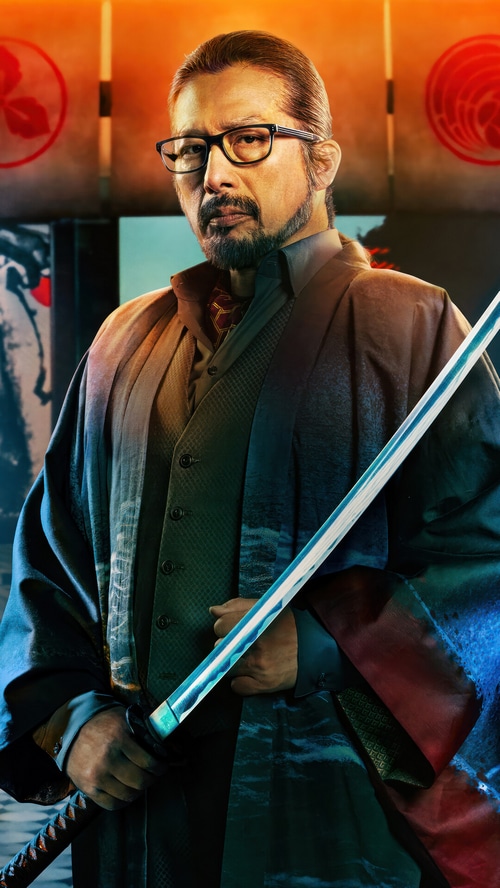 Hiroyuki Sanada as Shimazu in John Wick: Chapter 4